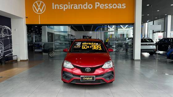 TOYOTA ETIOS 1.5 XS 16V FLEX 4P AUTOMÁTICO